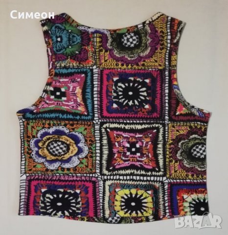 Adidas Originals Crochita Tank Top НОВ оригинален потник S Адидас кроп, снимка 4 - Спортни екипи - 33222801