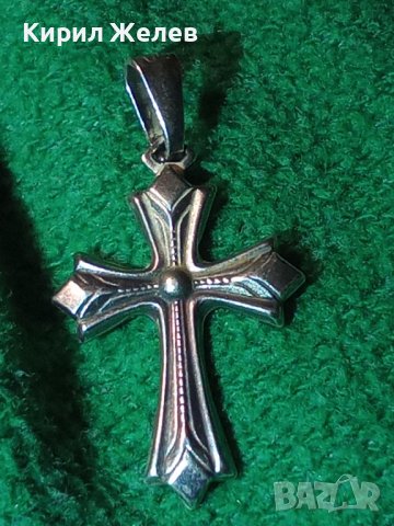 СТИЛНО ОРНАМЕНТИРАНО СРЕБЪРНО НАГРЪДНО КРЪСТЧЕ СРЕБРО 925 КРЪСТ МАЙСТОРСКА ИЗРАБОТКА 39930, снимка 15 - Колиета, медальони, синджири - 42425169