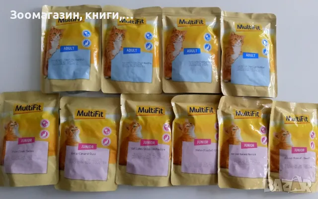 MultiFit 100 гр - пауч за котки, снимка 1