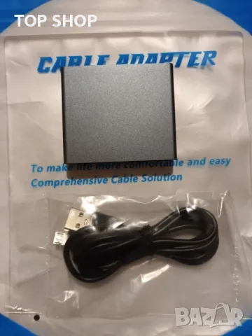 Двоен HDMI разклонител включва  захранващ USB кабел в комплекта, снимка 4 - Друга електроника - 48927023