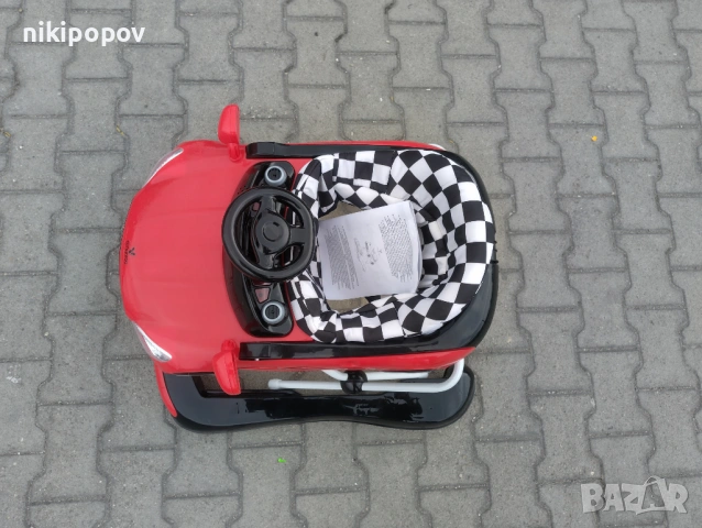 CANGAROO Проходилка CABRIO червен, снимка 4 - Проходилки - 53569070