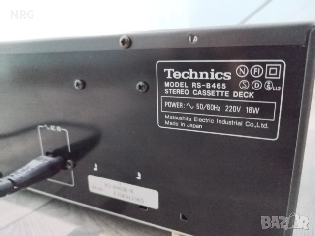 Technics RS-B465 ДЕК, снимка 7 - Декове - 52632562