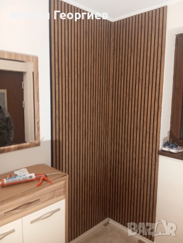 Монтаж на стенни облицовки, декоративни греди, снимка 8 - Декорация за дома - 53472832