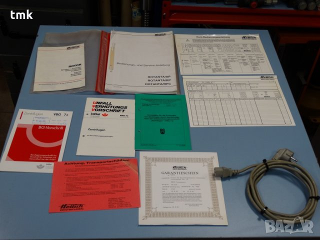 Лабораторна центрофуга Hettich Rotanta, снимка 10 - Лаборатория - 28383504