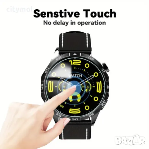 9H закален стъклен протектор за Huawei Watch GT 4, 46mm, Clear, снимка 4 - Фолия, протектори - 48371761