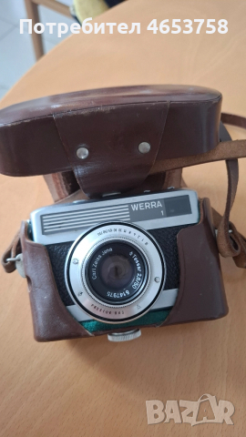 Стар механичен фотоапарат - WERRA 1 - 1955г. - Made in GDR 