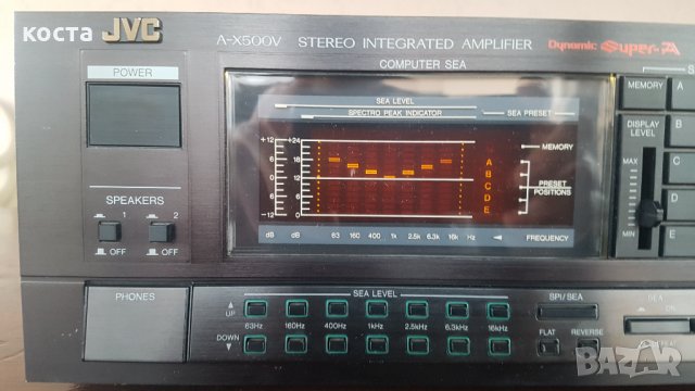JVC A-X 500V, снимка 6 - Ресийвъри, усилватели, смесителни пултове - 32263589