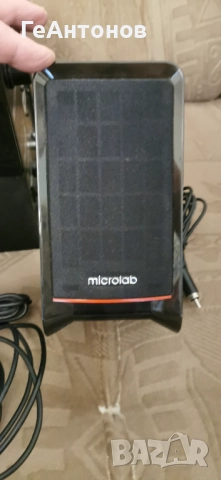 Тонколони и субуфер 2.1 - MicroLab M200 , снимка 2 - Тонколони - 52892346