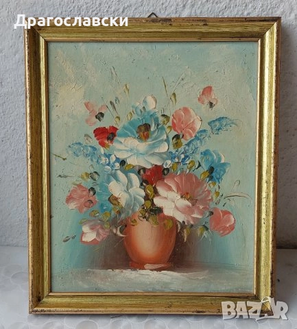  Картини: Млекарка красив голям бродиран гоблен, емайл - мома, картина цветя, снимка 12 - Декорация за дома - 28871110