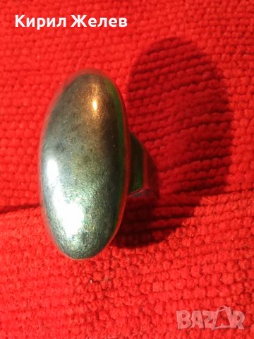 ПРЕКРАСЕН РЕГУЛИРУЕМ АНГЛИЙСКИ ВИНТИДЖ СТИЛ СРЕБЪРЕН ПРЪСТЕН СРЕБРО 925 МАЙСТОРСКИ ИЗРАБОТЕН 36604, снимка 6 - Пръстени - 39979906