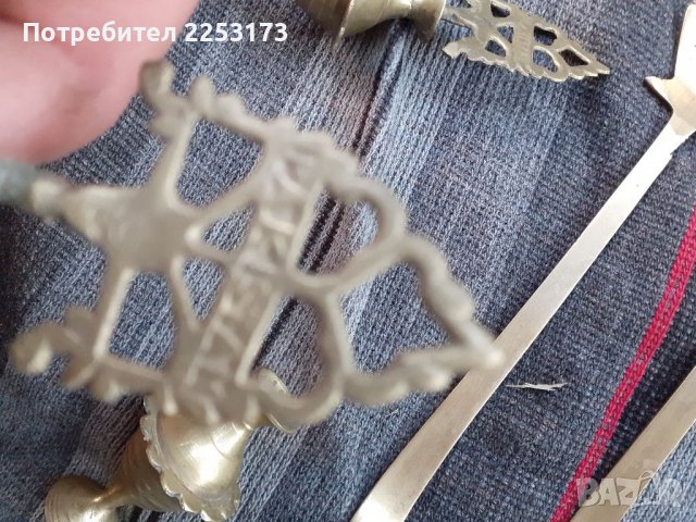 Бронзови декораций Пакистан,с надпис, снимка 5 - Декорация за дома - 39133490