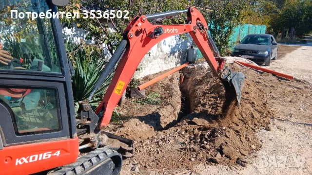 Услуги с мини багер бобкат и самосвал до 3.5 тона, снимка 3 - Други услуги - 49188535