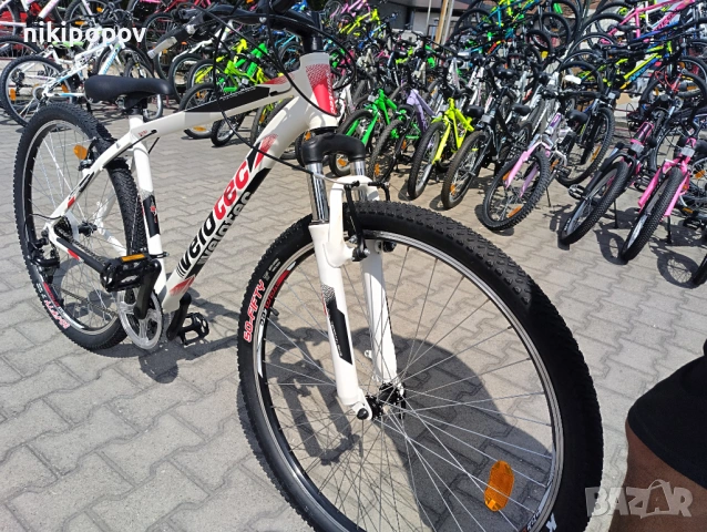 SPRINT Алуминиев велосипед 29" Velotec PRO бял/червен, снимка 5 - Велосипеди - 53563868