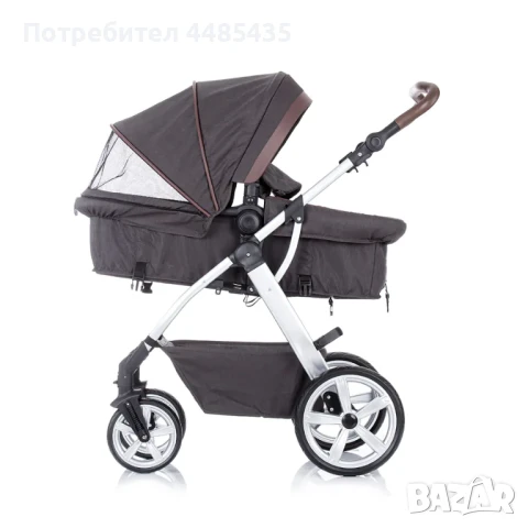 Комбинирана детска количка - "CHIPOLINO - ФАМА ГРАФИТ"