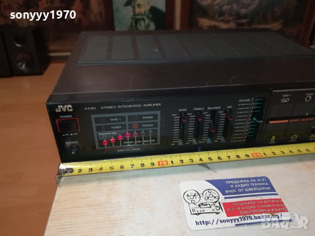 JVC JAPAN AMPLIFIER-SWISS 0801241624, снимка 7 - Ресийвъри, усилватели, смесителни пултове - 43713725