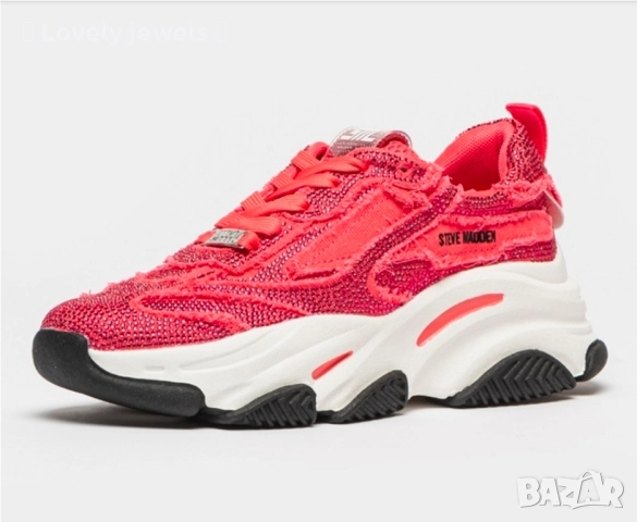 Уникални цикламени маратонки на Steve Madden 