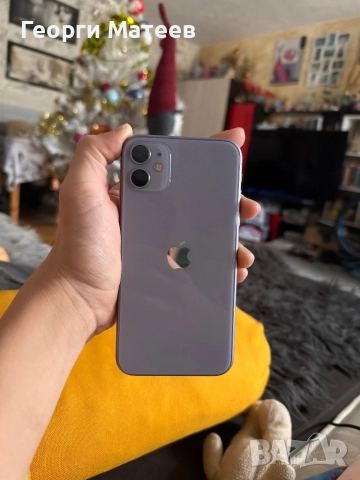 iphone 11 purple 64gb v otlichno sustoqnie