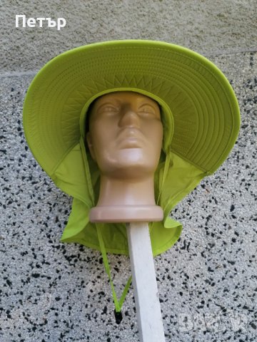 Продавам нова лятна бързосъхнеща лека шапка с много голяма козирка и покривало за врата , снимка 2 - Шапки - 37508065