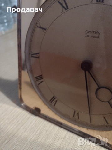 Механичен часовник SMITHS 30 HOUR, снимка 3 - Антикварни и старинни предмети - 52680149