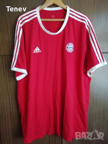 Bayern Munich Adidas оригинална памучна тениска Байерн Мюнхен 3XL, снимка 1 - Тениски - 43350575