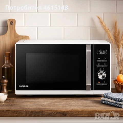 Микровълнова печка Toshiba MW3-AC26SF (26 L)  MW3-SAC23SF (23 L) - С грил, конвекция и Air Fry, снимка 2 - Микровълнови - 51986298