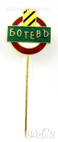 Футболен клуб-Ботев Пловдив-Значка-Емайл, снимка 2 - Колекции - 33006856