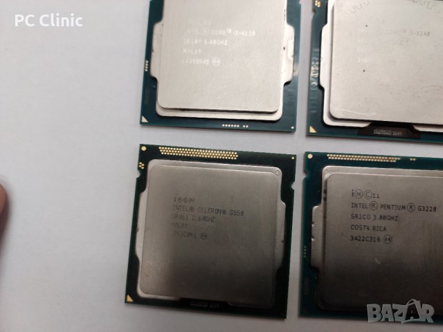 Процесори intel core i3 4130, celeron g550, i3 3240, pentium e5400, g1840, e3400, 4150, g3220 socket, снимка 8 - Процесори - 42975777