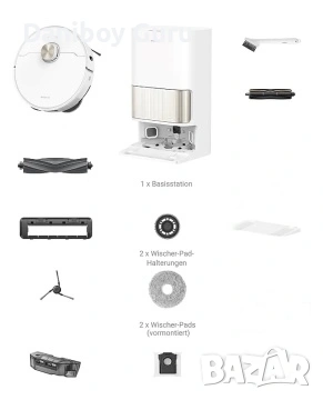 Прахосмукачка робот DREAME L40 Ultra  ПОЧИСТВАНЕ С МОП, WI-FI УПРАВЛЕНИЕ, КАРТОГРАФИРАНЕ, снимка 5 - Прахосмукачки - 53593169