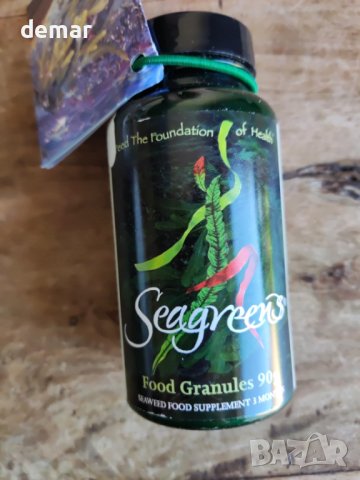 Хранителна добавка Seagreens, морски водорасли (гранули 90g), снимка 8 - Хранителни добавки - 43119526