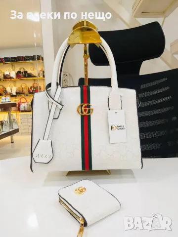 Комплект чанта + портмоне Gucci 👜 Louis Vuitton 👜 Burberry 👜 Tommy Hilfiger 👜 Код D992, снимка 7 - Чанти - 47392224