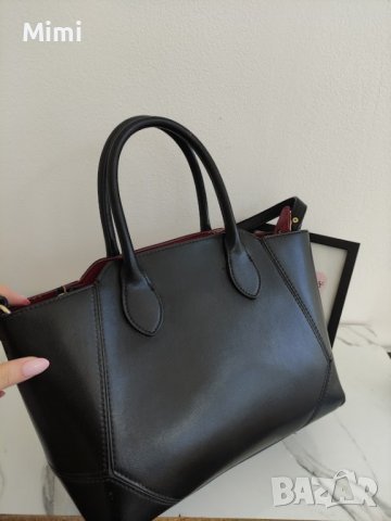 Продавам голяма черна чанта с дълга дръжка Zara / Shein, снимка 5 - Чанти - 40120885