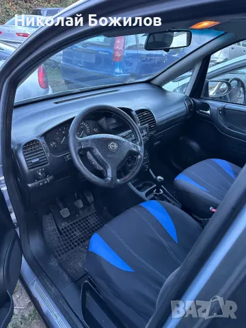 Продавам Opel Zafira 1.6i-101кс НА ЧАСТИ , снимка 6 - Автомобили и джипове - 47623292