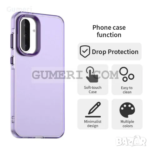 Противоударен Хибриден Гръб - Мат за Samsung Galaxy A56, снимка 10 - Калъфи, кейсове - 50043350