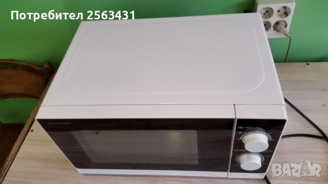 МИКРОВЪЛНОВА ФУРНА 20Л - SHARP R-200, снимка 2 - Микровълнови - 44885193