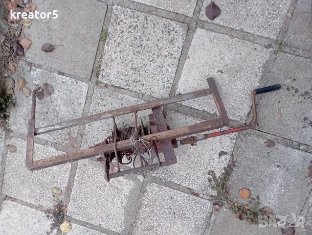 Стара лебедка, снимка 2 - Антикварни и старинни предмети - 52202267