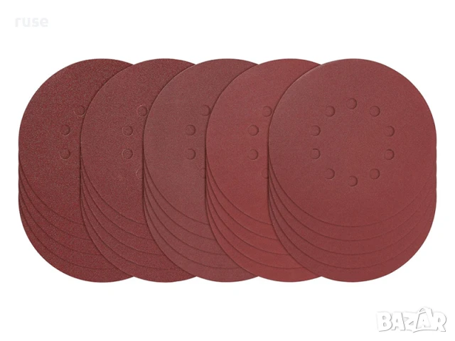 НОВИ! Шкурки Parkside 225mm 30 части за шлайфмашини PWDSA 20-Li A1, снимка 2 - Други инструменти - 50844977