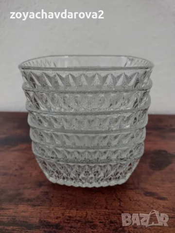 6 БР. НОВИ КВАДРАТНИ КУПИЧКИ ВИНТИДЖ DURALEX GLAS, снимка 3 - Други - 28412941