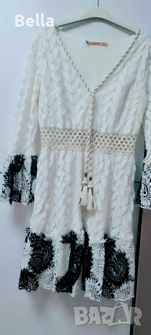 Рокля дантела, снимка 4 - Рокли - 53526056