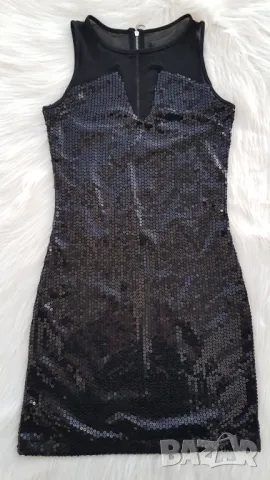 Дамска рокля с паети размер XS, снимка 7 - Рокли - 48136614