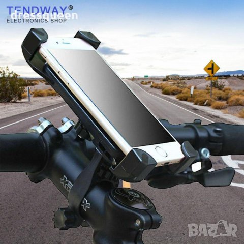 2612 Универсална стойка за телефон за велосипед 360градуса, снимка 12 - Аксесоари за велосипеди - 28498470