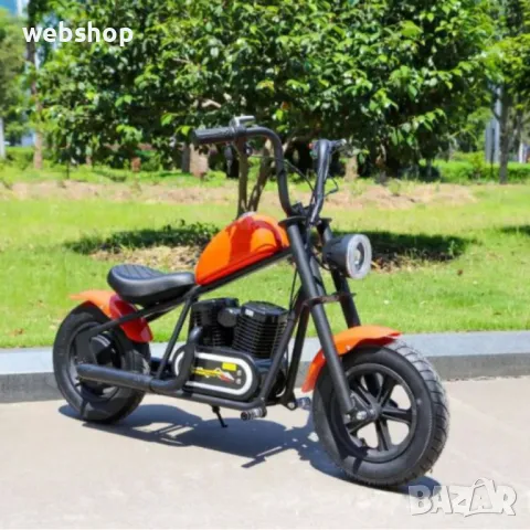 Електрически детски мотоциклет в Ретро стил, 160W, 16km/h, снимка 1