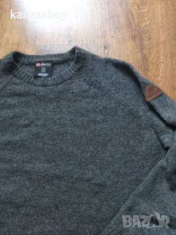 sherpa KANGTEGA CREW SWEATER - мъжки мерино пуловер КАТО НОВ L, снимка 10 - Пуловери - 47347295
