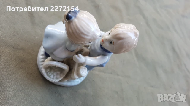 Порцеланова статуетка фигурка , снимка 3 - Антикварни и старинни предмети - 51262354