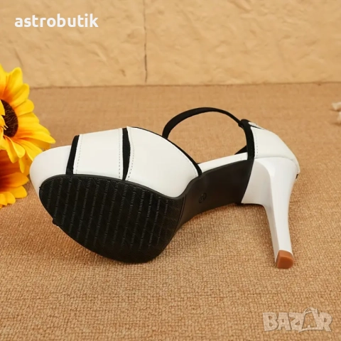 Дамски елегантни сандали, снимка 4 - Сандали - 51849383