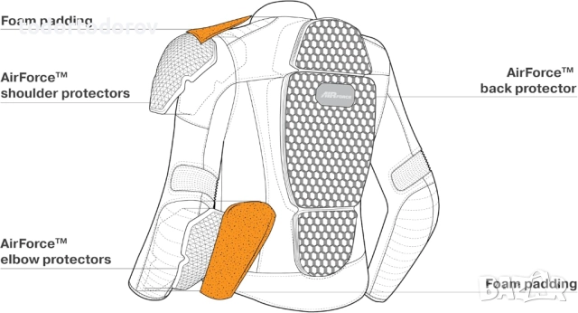 Кожено мото яке SHIMA WINCHESTER 2.0,всички протектори,естествена кожа, снимка 6 - Аксесоари и консумативи - 52484423