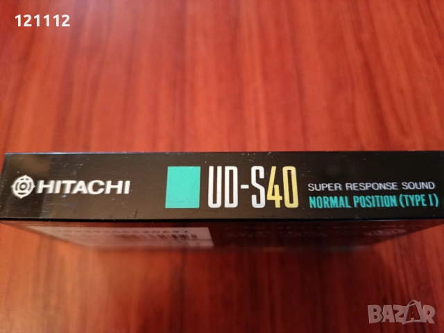 Аудио касета HITACHI UD-S 40, снимка 3 - Аудио касети - 52772357