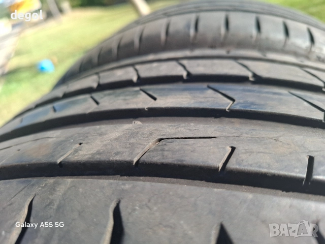 Continental Premium Contact7 225 45 17 91V Dot 5323 Забележки прочети!, снимка 4 - Гуми и джанти - 51561556