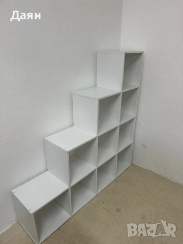 Етажерка VASAGLE Стълба 10 Cube, библиотека , снимка 6 - Етажерки - 53281468