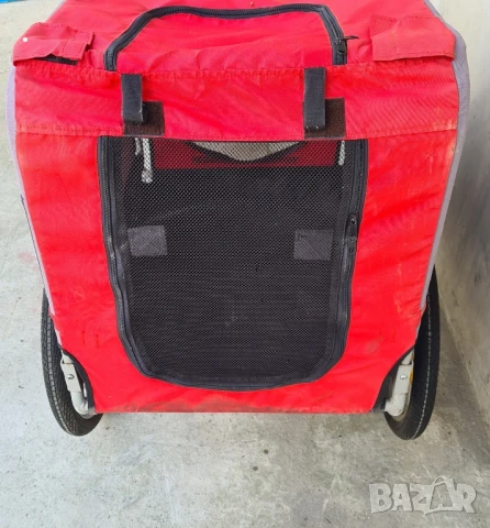 Ремарке за велосипед за домашни любимци във много добро състояние , снимка 4 - За кучета - 50753015