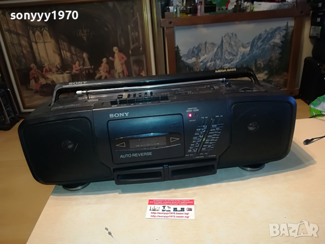 SONY CFS-D30L MEGA BASS & REVERSE 1004222127, снимка 8 - Радиокасетофони, транзистори - 36411852